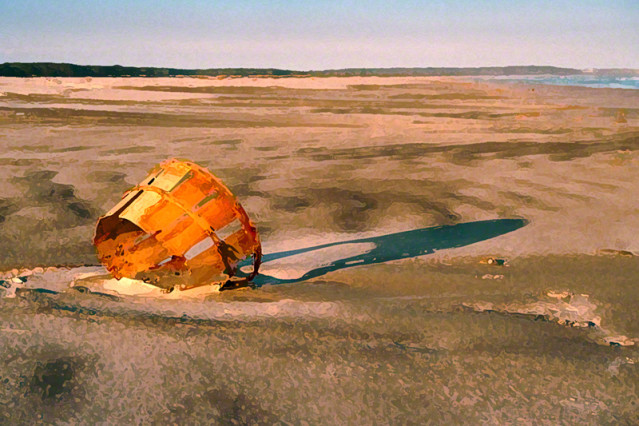 Basket on Beach